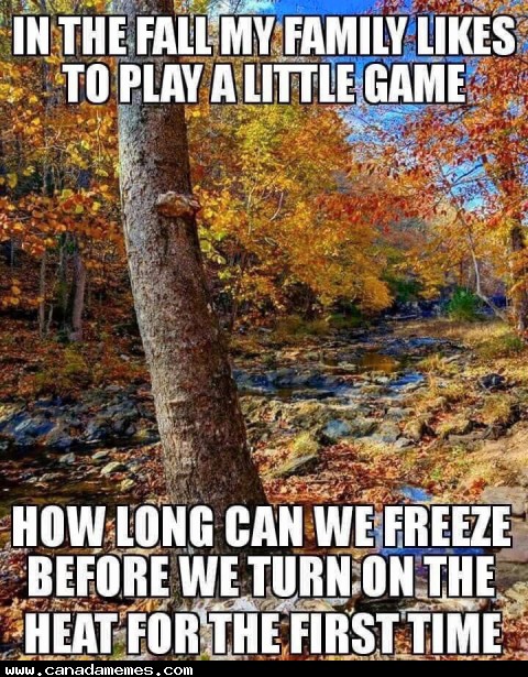 🇨🇦 Socks and Sweater Weather - 🇨🇦 Canada Memes